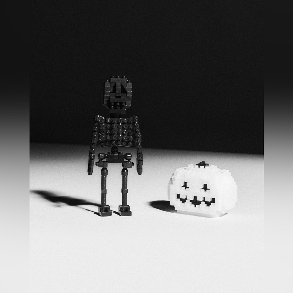 YSL Saint Laurent Rive Droite Nanoblock Skeleton